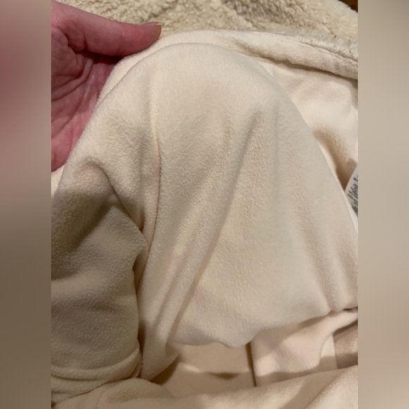 BURTON LYNX FLEECE PULLOVER in Crème Brûlée NWT XS - Picture 9 of 10